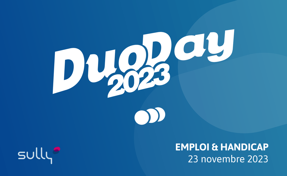 SullyGroup's tweet image. #SullyGroup participe au #DuoDay ⭐
🗓️Le 23 novembre, nous vous proposons de passer une journée de découverte dans notre agence de #Strasbourg  afin de découvrir les métiers de #Développeurweb, Responsable d&apos;application #AMOE, et #Directeurdeprojet

#développementinformatique