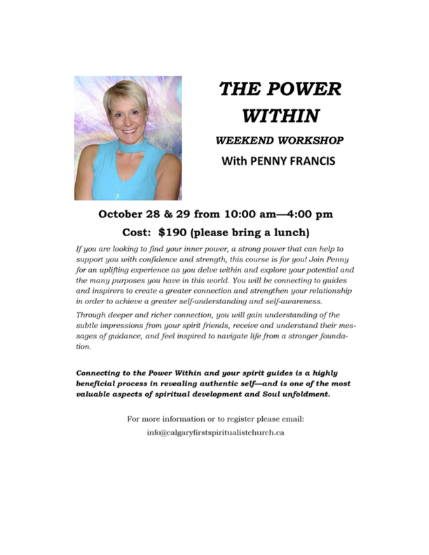 Calgary First Spiritualist Church (@firstcalgary) on Twitter photo 
