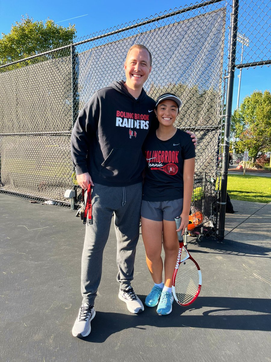 mrelancaster's tweet image. Undefeated Champs! Isabella is the 🐐

Thanks for having me out yesterday, @Raiders_Tennis_ @BHSRaiders
