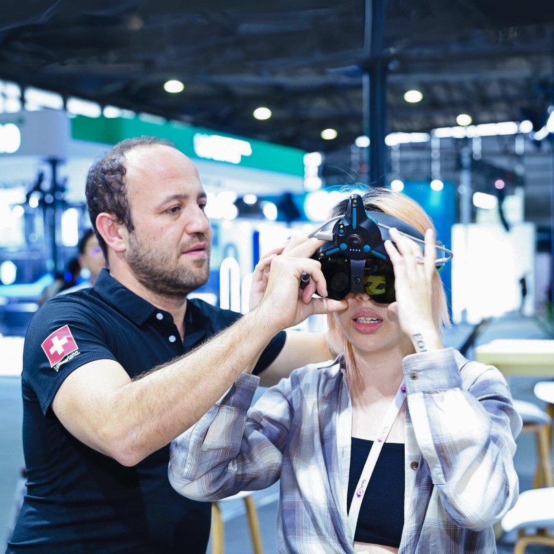 Sensoryx had a great time at TechG Shanghai with Swissnex China! CEO Rolf Adelsberger and BD Director Salar Shahna showcased our latest tech. We even won the Great Tech Award! 🙌 Thanks @SwissnexChina and <a href="/TechG/">Tech</a>! Excited for the future! #TechG #Innovation