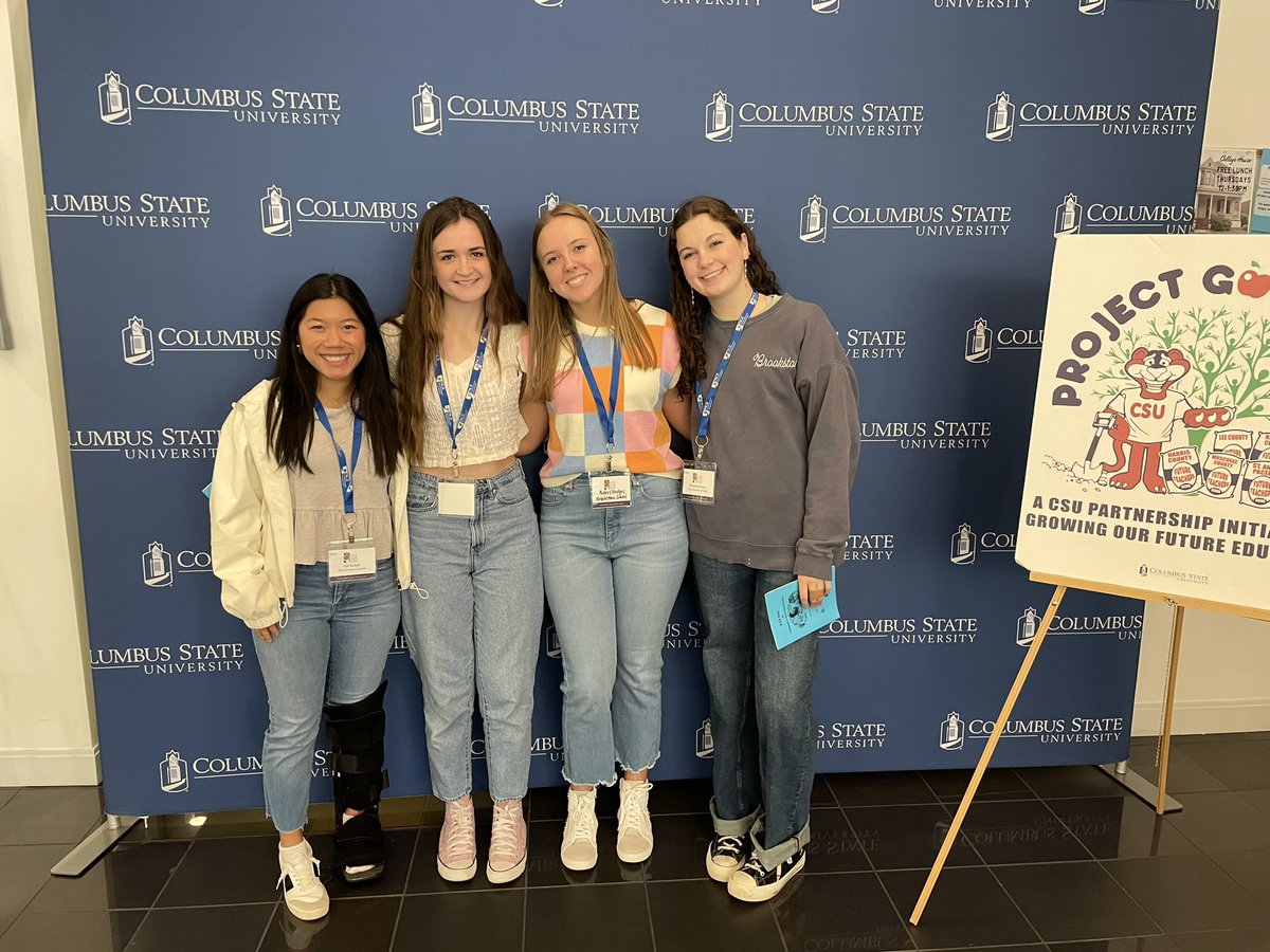 Hiring and retaining a quality faculty is currently one of the major challenges in independent school education. Today, these @BrkstoneCougars students attended FGE (Future Georgia Educators) Day at @ColumbusState to learn about future opportunities in the education field.