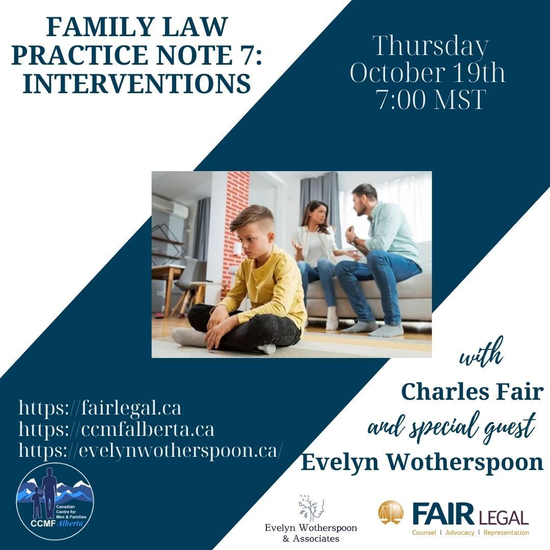 FairLegalAB's tweet photo. Last chance to register for our webinar tomorrow, discussing Practice Note 7's and evaluative interventions.
Register here: https://t.co/ZItFuE6Cx0 
#calgarylawyer #yyc #calgaryfamilylaw #yycfamily #practicenote7 #albertacourtprocess #parenting https://t.co/Mus1ZGQRXY