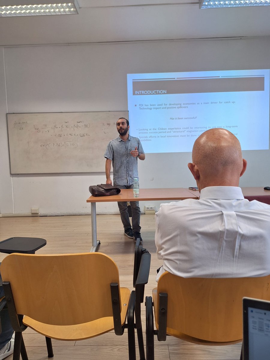 Excellent day at the <a href="/ysi_commons/">Young Scholars Initiative</a> and <a href="/sieconomisti/">SIE - Società Italiana di Economia</a> Pre Conference.

Promoting heterodox discussions is needed for more appropriate public policies that considere current global challenges. 
Thanks to EDWG <a href="/Santigranac/">Santiago Graña Colella</a> and all the organization committe in <a href="/SapienzaRoma/">Sapienza Università di Roma</a>