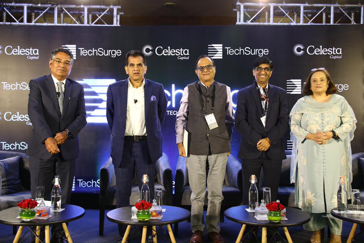 I participated in the engaging discussion at Tech Surge, Global Tech Deep Summit organised by @CelestaCapital, @USIBC and Quad Investors Network on 'What to Watch: India’s Critical & Emerging Technologies.' The panel featured distinguished speakers, including Mr. Amitabh Kant,…