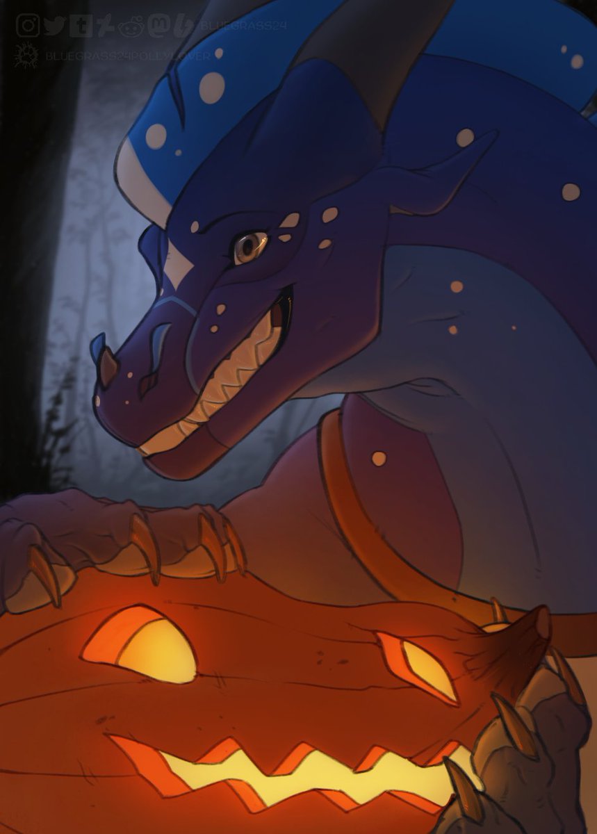 bluegrass24's tweet photo. Pumpkin guys
Happy spooky month everybody!! π
#sketch #art #digitalart #wingsoffire #wof #woffanart #savewingsoffire #Halloween #ych https://t.co/PA4N0vTdL8