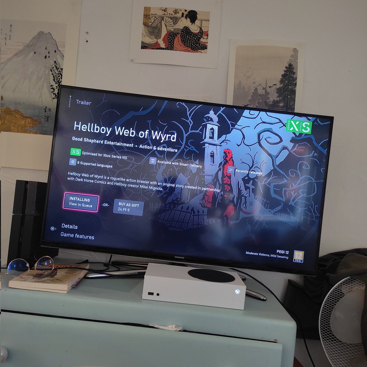 LETS GOOOOOOO!!!!!! 
<a href="/HellboyTheGame/">Hellboy Web of Wyrd</a>