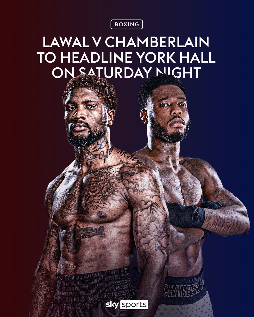 IFLTV's tweet photo. BREAKING NEWS 🚨 

Saturday’s Boxxer card headlined by Mikael Lawal and Isaac Chamberlain has been moved from the O2 to York Hall 🥊 

#LawalChamberlain | #BuatsiAzeez | #BoxingNews https://t.co/pcDoSCjTRu