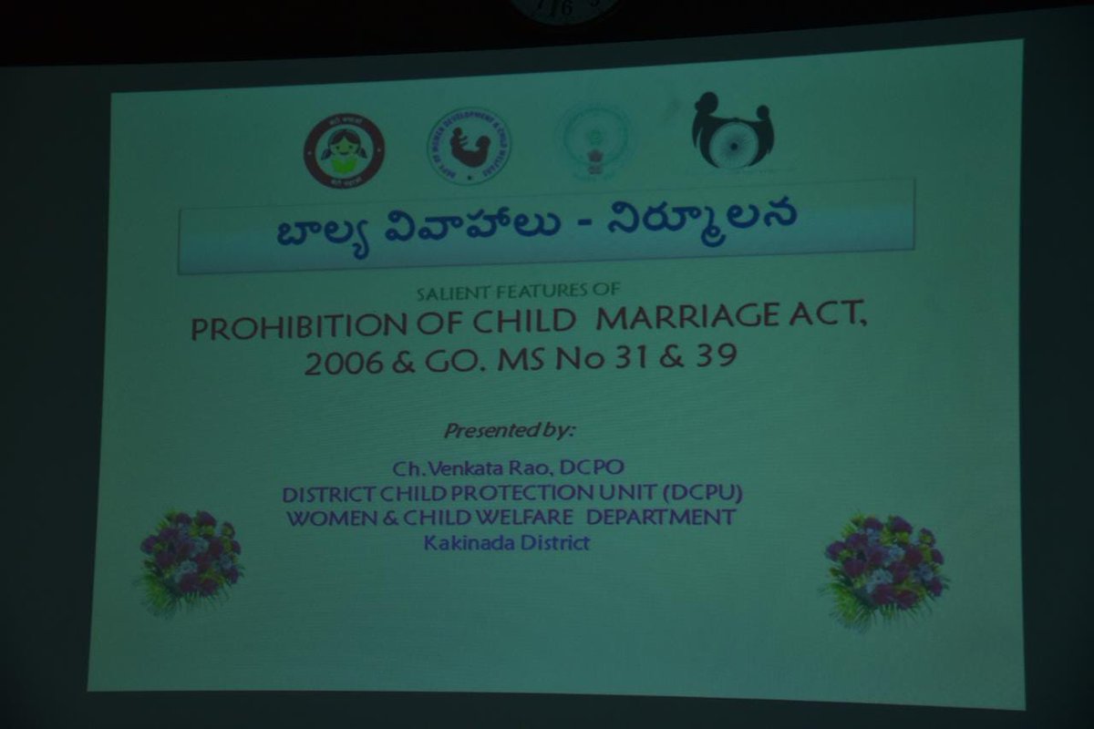 CollectorKakin1's tweet photo. District Collector Dr Kritika Shukla IAS convened Child Marriage Prohibition Commitee Meeting at Collectorate Kakinada
#ias
#cmpo
#kakinadadistrict
#andhrapradesh https://t.co/tcljtDscHN