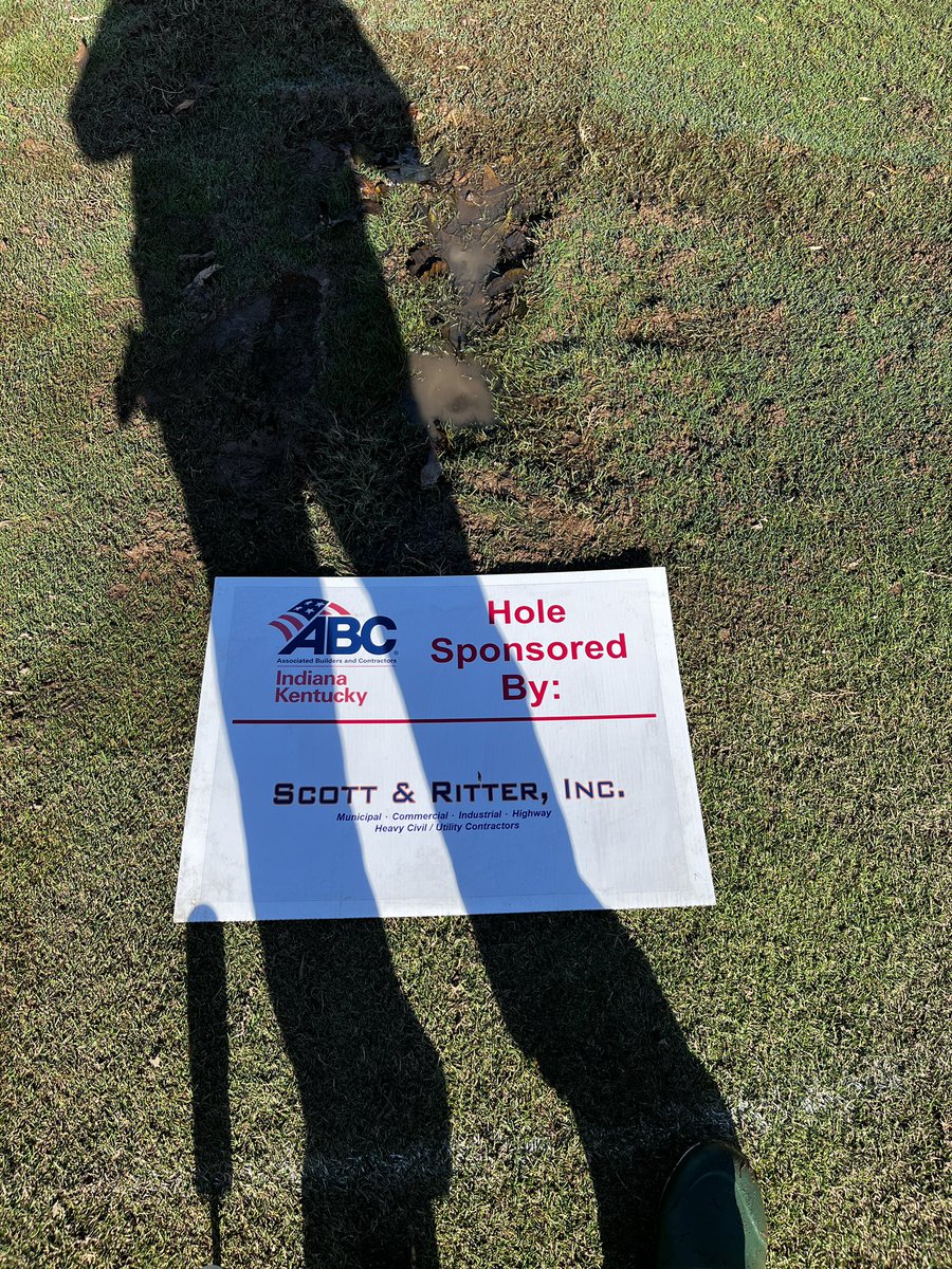 Today’s irrigation leak is sponsored by Scott and Ritter <a href="/BGCC1913/">Bowling Green Country Club</a> <a href="/JohnLeathers_9/">John Leathers</a>