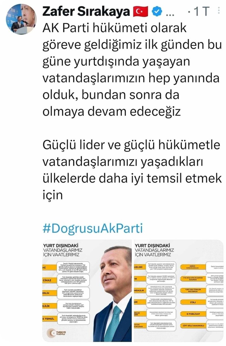 SevdaDnm's tweet photo. @SirakayaZafer @ZiyaAltunyaldiz @omerserdarcomtr #EmeklilikteÇalışmayaTakılanGurbetçiler icraat bekliyor!
@RTErdogan @dbdevletbahceli @Mustafa_Destici @ErbakanFatih @Akparti @MHP_Bilgi
@U_I_D
@AKPartiYSKM
@ademtaflan55
@_cevdetyilmaz
@isikhanvedat
@SirakayaZafer
@meryemgoka
@oucuncu
@mvaliyuksel42
@toprak_av
@KoksalKus1 https://t.co/kd0GaruLCj