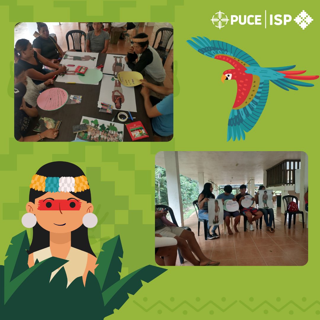 Desde el <a href="/IspPuce/">ISP PUCE</a> te mostramos cómo fue el taller sobre RELACIONES INTERGENERACIONALES, en el marco del proyecto de investigación "Comunidades Waoranis Saludables" desarrollado en la Estación Científica Yasuní de la @PUCE_ecuador.

<a href="/adveniat/">Adveniat</a> <a href="/nawe2020/">Nacionalidad Waorani del Ecuador</a> <a href="/FACULTADDMEDICI/">FAC DE MEDICINA PUCE</a>