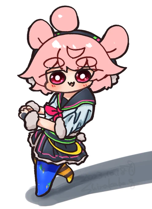 #めめアート 本日のおえかきですのよ
