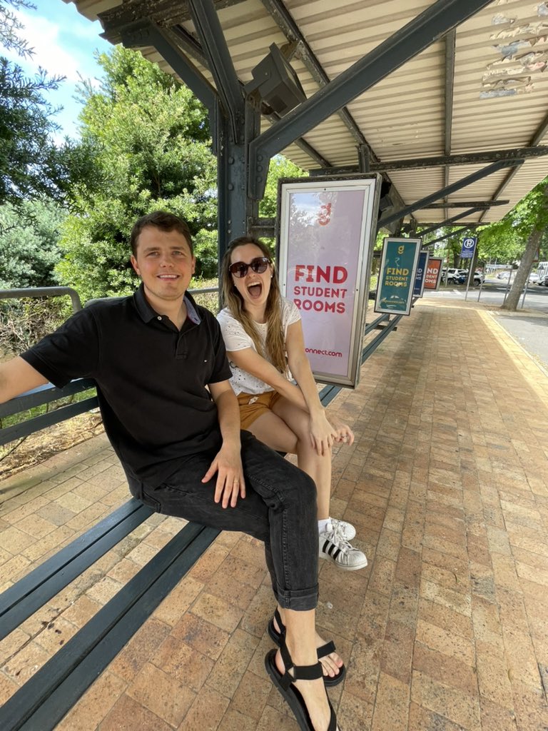 pretty
damn
THRILLED 
😁😁

Back where it all began, right by Steve Biko Students Union. 
But this time with 125 000 landlord &lt;—&gt; student connections 🥳🍒🤪🌈