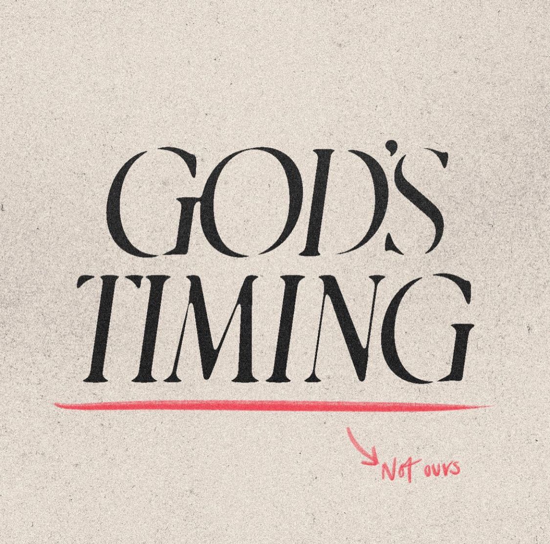 God’s Timing, not ours!

As my friend Dottie Peoples says, He’s an “On Time God!”