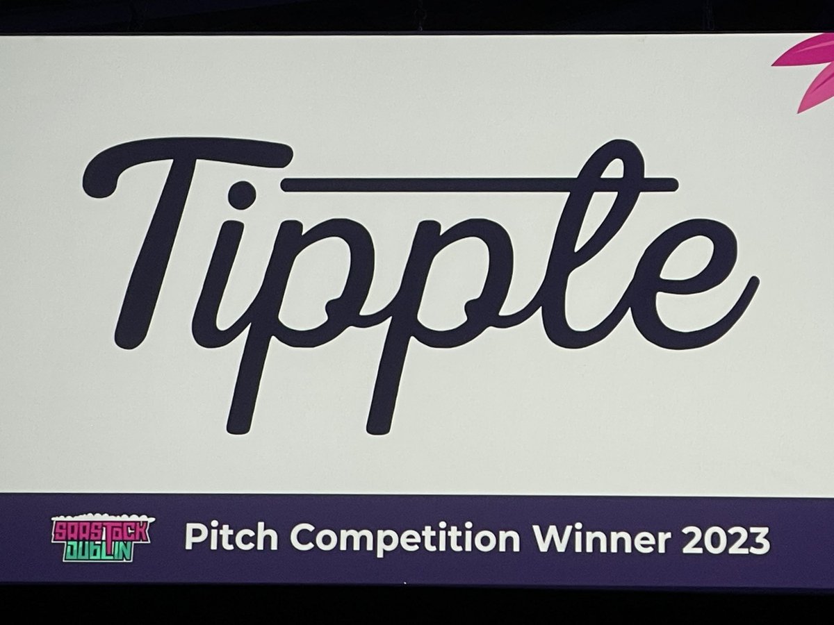 Congrats <a href="/eoinbara/">Eoin Bara</a> and team for winning the SaaStock pitch competition