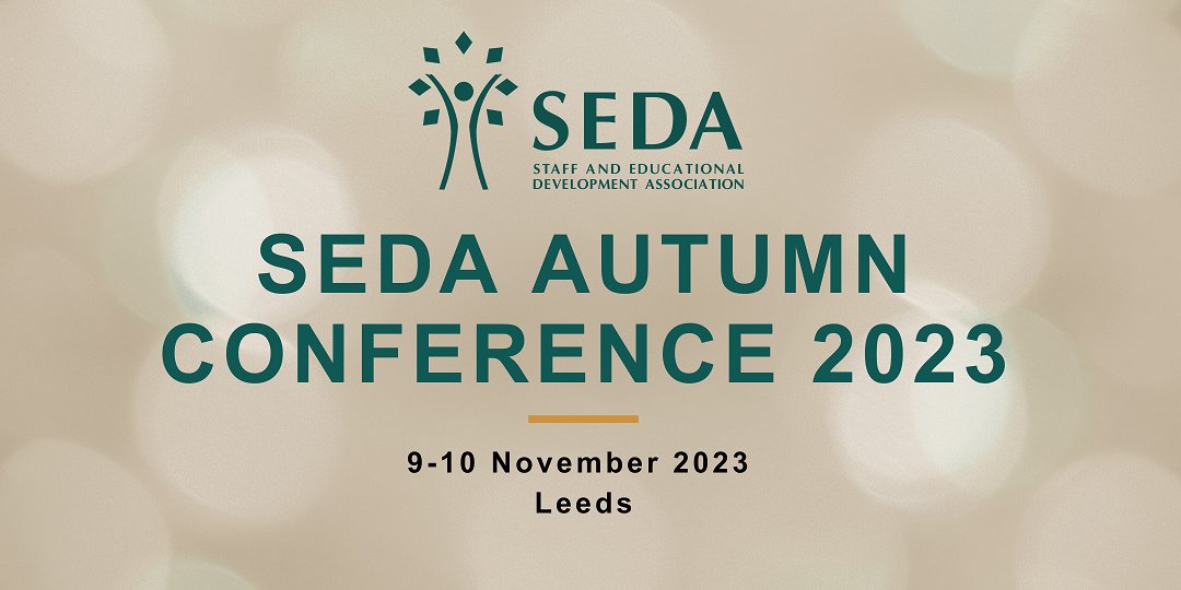 The SEDA Conference is fast approaching. You can now view the session abstracts here: seda.ac.uk/seda-events/se…. We are very much looking forward to welcoming colleagues to the conference in Leeds, where we will be celebrating SEDA's 30th birthday.