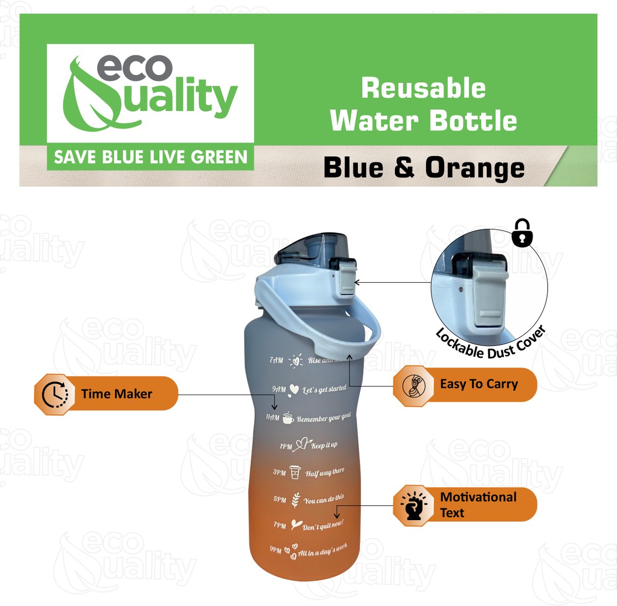 Sip Responsibly with EcoQuality's Reusable Water Bottles!
#ecoquality #waterbottle #watercontainers #fitness #reusablewaterbottle #reusable #hydrate #restaurantsupplier #nycrestaurantsupplier #disposableproducts #workout #activities #ecofriendly #reuse #recycle  #colddrinks