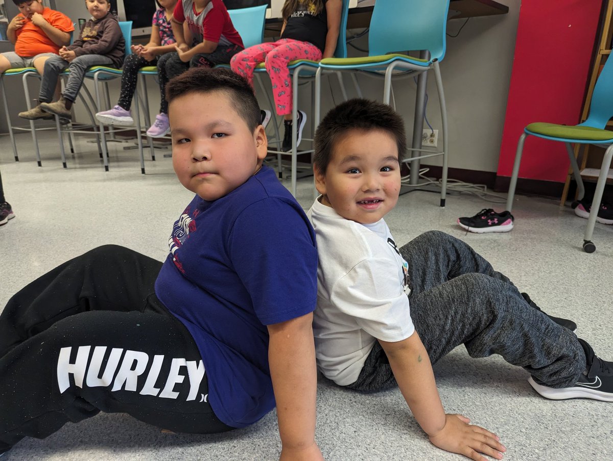 Ms__Hewitt's tweet photo. Primary Nanuit! 🐻‍❄️ So glad @Ms__Stephenson was able to witness some of our Indigenous Games during her observation
#nunatsiavut #Labrador #Inuit #Indigenousgames #observationLabrador2023 #teachinginruralNL @acms_nanuit @DanielOBrien4 @MsBlanchardGr5 @MsKatButler @PearlCobb19 https://t.co/Pq0N9zgbVg