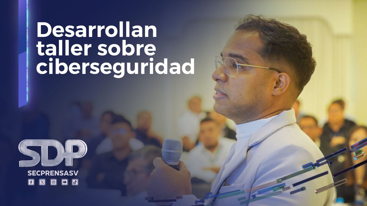 #AmazonWebServices | La Secretaría de <a href="/Innovacion_SV/">Secretaría de Innovación</a>, junto con Amazon Web Services (AWS), llevaron a cabo el taller denominado Tabletop exercise: Respuesta ante un ataque cibernético. Detalles: goo.su/tNb1 
#SecretaríaDePrensa