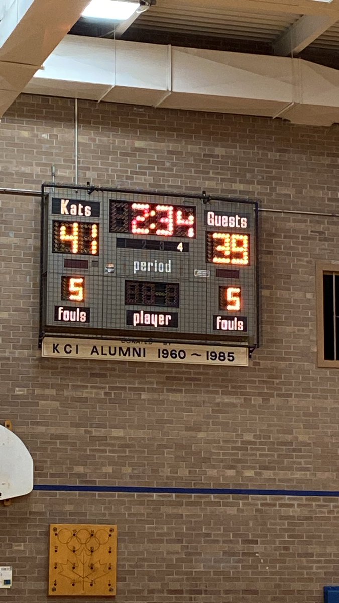 TDSB_Kipling's tweet photo. @Kiplingci  Varsity Girls’ basketball in full effect! Let’s Go WildKats!  This games a nail biter. @TDSB_MHWB @tdsb @LC1_TDSB https://t.co/0wWDdEh8xH