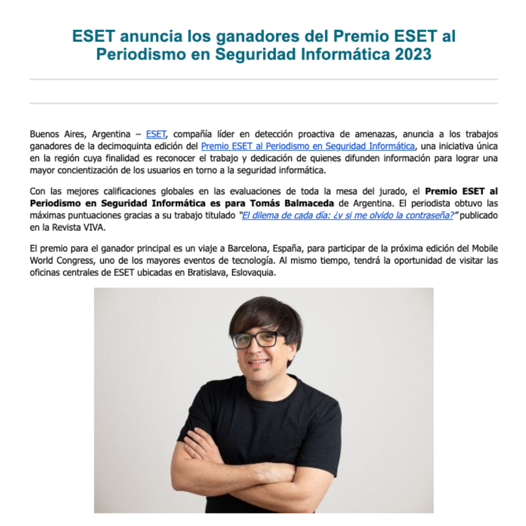 Tomás Balmaceda tweet media