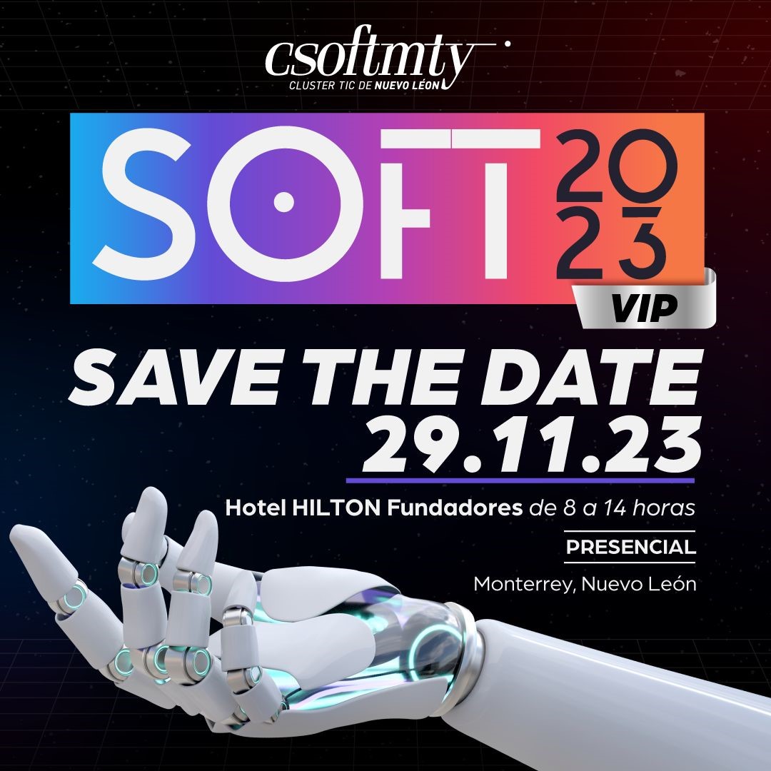 Csoftmty's tweet image. 🚀 ¡SOFT 2023 está a punto de despegar en noviembre! 🚀 El evento sobre tendencias tecnológicas más importante del norte de México.

📌 Para obtener más detalles, no dudes en contactarnos: sonia.tijerina@csoftmty.org

#SOFT2023 #TIC #Software #Innovación #TendenciasTech