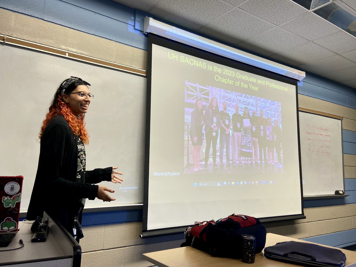 I gave my first ever guest lecture today 🥹🫶🏽 thanks so much to <a href="/Martin_A_Nunez/">Martin A. Nuñez</a> who’s always supporting me and giving me a platform to speak on my interests and my passions