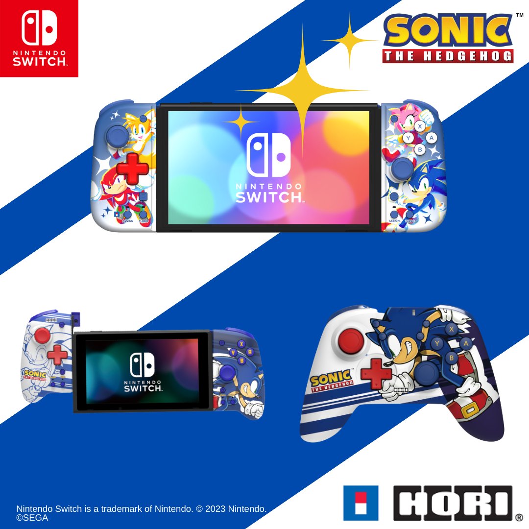HORI USA on X: Enjoying Sonic Superstars so far? Represent all 4 playable  characters with our newest release: #HORI Split Pad Compact, featuring Sonic,  Tails, Knuckles, and Amy! Check out our other #