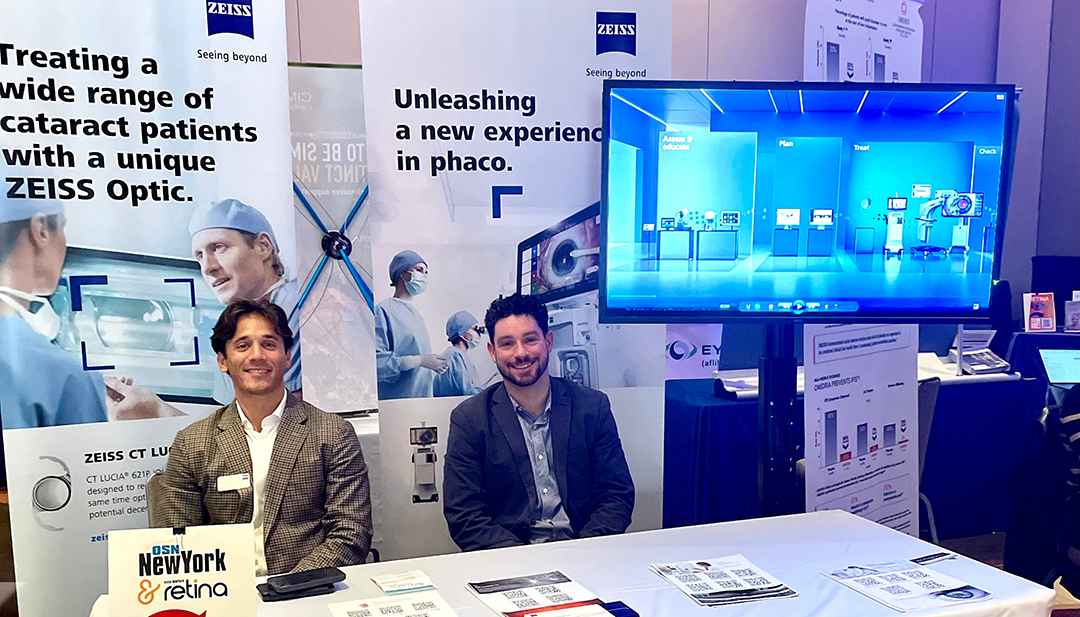 ZEISSmeditec's tweet photo. #ZEISSmeditec has been attending various conferences, showcasing our advanced diagnostics and workflows. We'll also be at AAO Nov 3-6! Til then visit: https://t.co/sNkBgUM0P0
#OSNNewYork #IGC #aaopt2023 #RetinaSociety #OGS
Not all products/services available in all countries. https://t.co/h1iswBDul1