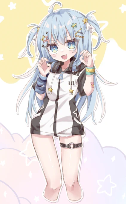 #はっぴーるーつ やはりツーサイドアップは良い 