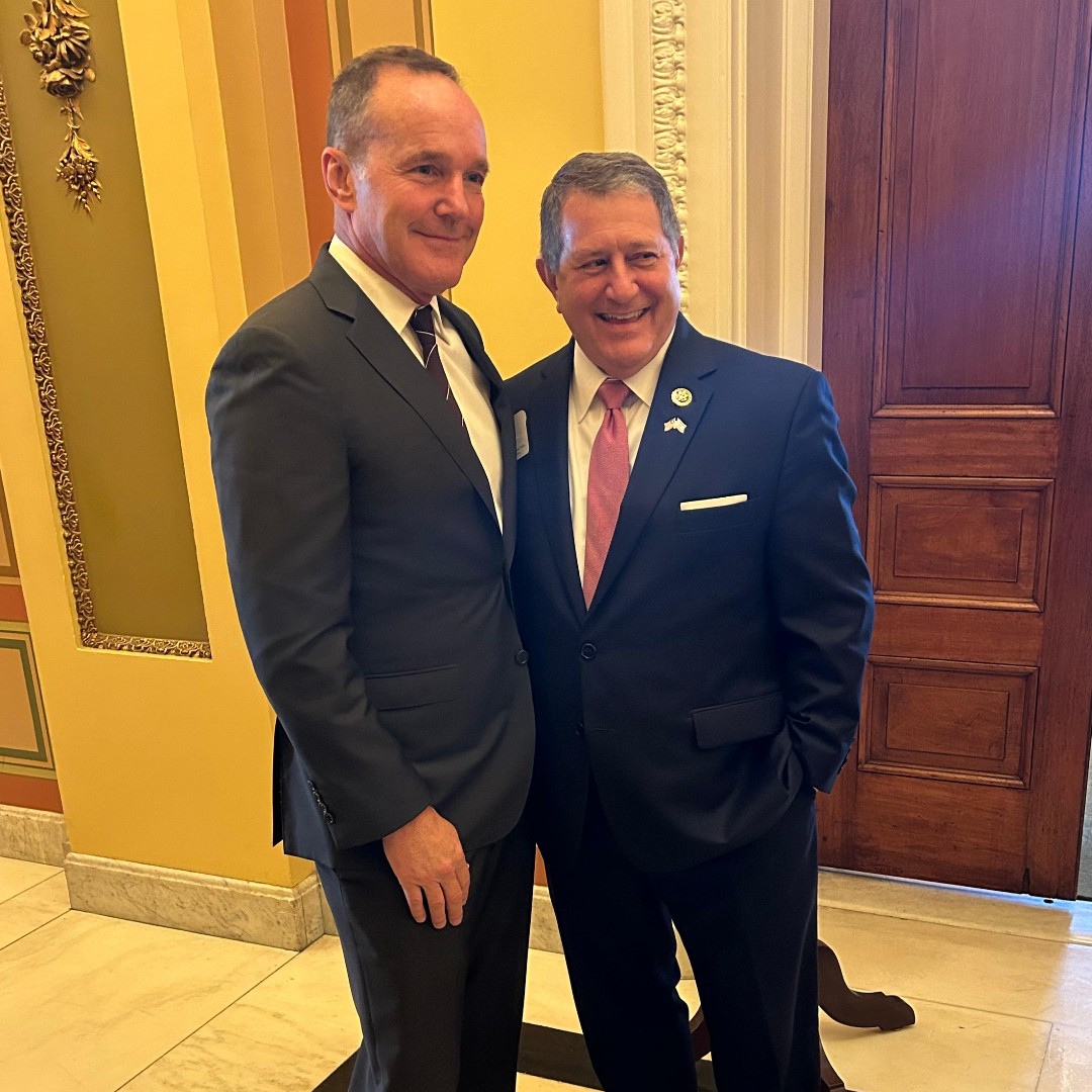Today, #SagAftraMember <a href="/clarkgregg/">Clark Gregg</a> testified before Congress on the harms posed by AI. The NO FAKES Act will protect performers from faked voice and likeness performances in AV works and sound recordings. Thank you, <a href="/RepJoeMorelle/">Joe Morelle</a>, for joining us in this fight! #SagAftraStrong