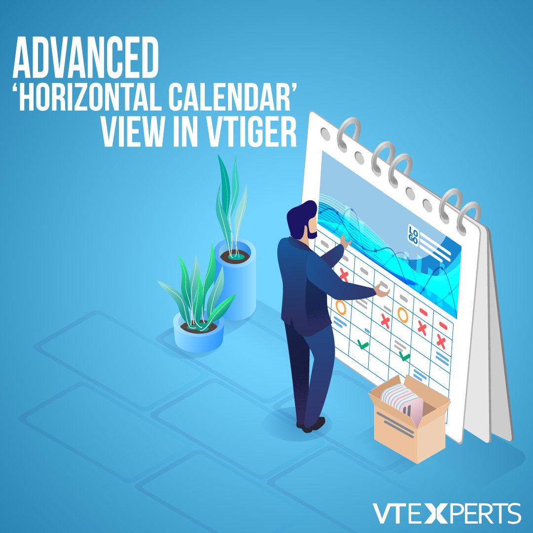 vtexperts's tweet image. We enhanced standard VTiger calendar by adding a ‘horizontal’ view, which is a must-have for organizations that rely on calendar and scheduling
Details: bit.ly/3Qfl2rV
#VTExperts #VtigerCRM #vtiger #Vtiger7 #ExtensionPack #customization #Calendar #scheduler #Events