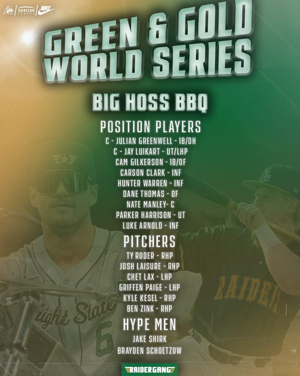 The #Raidergang presents… Big Hoss BBQ

Captains - Julian Greenwell &amp; Jay Luikart