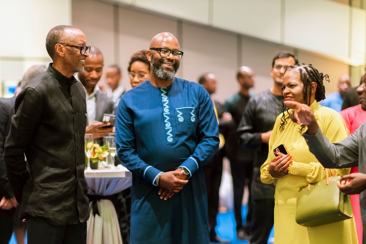 It's a very special night of celebrations as we host a Gala Dinner with our Guest of Honour H.E <a href="/PaulKagame/">Paul Kagame</a> joining us to commemorate our 25th year of operations in #Rwanda.
 
#MTNAt25 🥂