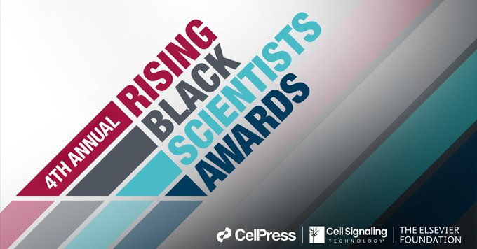 michmuzz's tweet photo. The Rising Black Scientists Award @CellPressNews will be open 2 more weeks + is open to young Black scientists meant to support their journey in science (undergrads, grad students, post-docs). Share widely!

#BlackInChem #BlackInPhysics #BlackinEnviron

🧪https://t.co/D70kgksPBm https://t.co/SLky5vcpQW