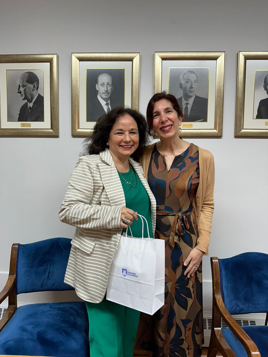 Iniciando jornada visita facultad de Enfermería,Universidad Concepcion, reunión bienvenida con señor Rector Carlos Saavedra,Vicerrectora Rincón, junto a la Decana Vivianne Jofre y Dra Grinspun.Muchas gracias por el respaldo al programa GBPC RNAO.BPSO Host U de Chile.