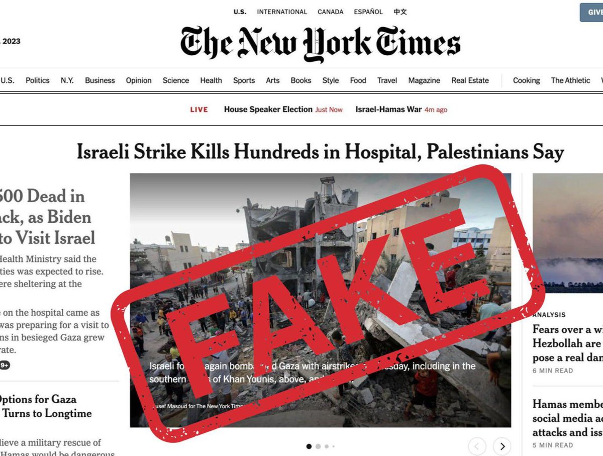 The explosion at the Al-Hali Hospital in Gaza is a human tragedy in which several dozen people were apparently killed.

 This is also a Palestinian tragedy, where we see again the Palestinian terrorist organizations murdering their own people, after they cynically use them as