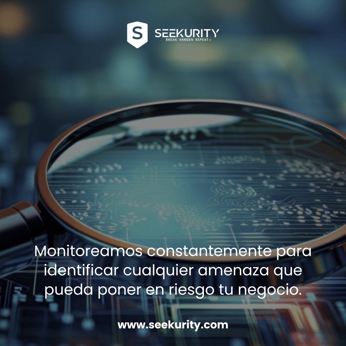 Nuestro compromiso es mantener tus sistemas protegidos 24/7, sin importar la amenaza. La ciberseguridad de tu empresa es nuestra prioridad. Contáctanos para actuar ahora: seekurity.com/es/contactanos 🛡️💼 #Seekurity #CiberseguridadEmpresarial #ProtecciónDigital"