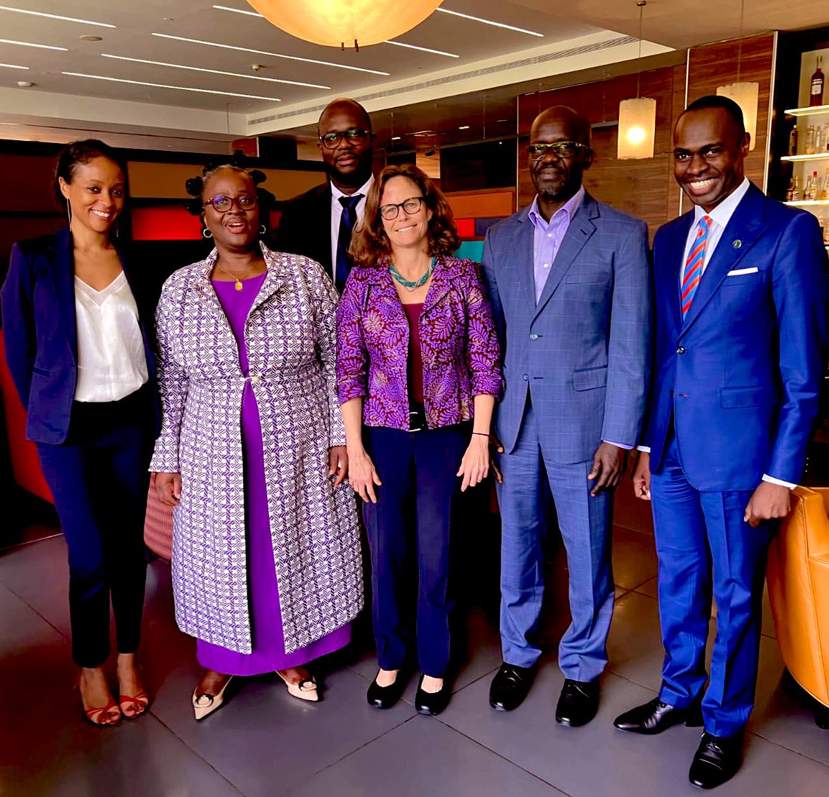 Today, <a href="/unwomenNG/">UN Women Nigeria</a> Country Rep <a href="/BeatriceEyong/">Beatrice Eyong</a> met with <a href="/AfDB_Group/">African Development Bank Group</a> Vice President Dr Beth Dunford, to deepen the existing collaborative relationship between <a href="/UN_Women/">UN Women</a> and the Bank in promoting gender affirmative procurement and women’s empowerment in Nigeria.