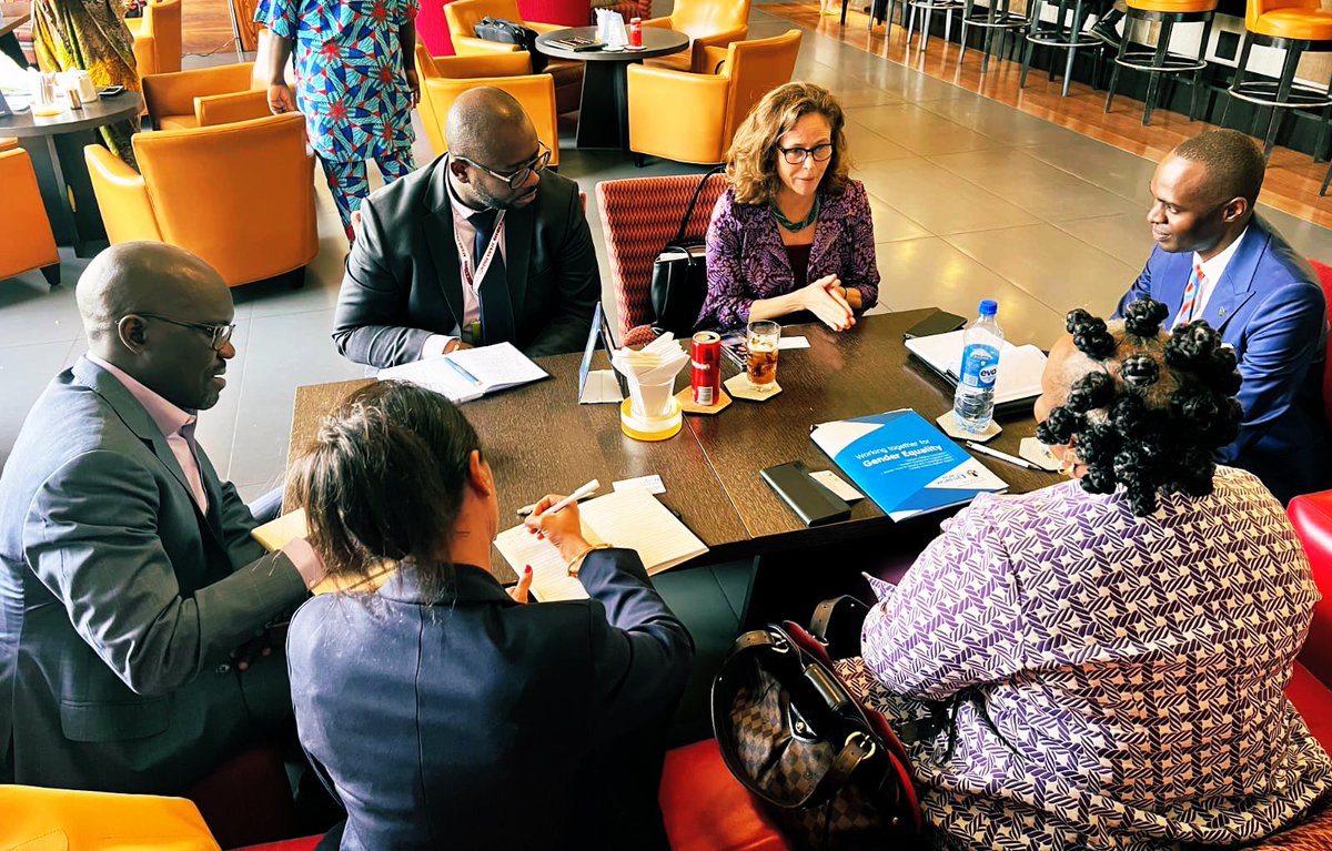 Discussions also bordered around women entrepreneurs in Nigeria in the context of the African Continental Free Trade Agreement and expanding initiatives that build women's income, resilience to shocks, and economic participation through climate smart agriculture.
—
<a href="/BeatriceEyong/">Beatrice Eyong</a>