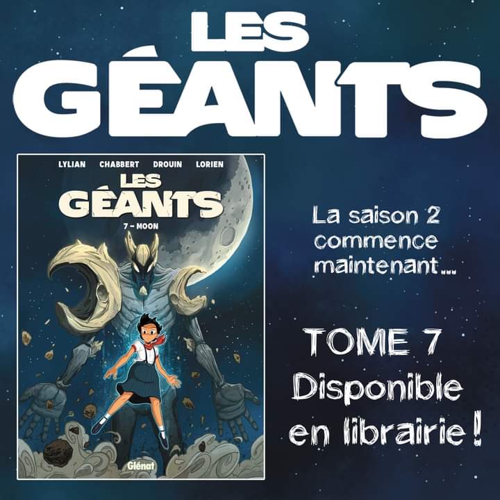 La saison 2 des Géants commence aujourd'hui  ! Les Géants, tome 7, disponible aux éditions Glénat !