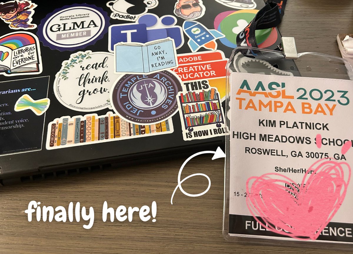 Checked in &amp; last-minute prepping for #AASL23. Important question tho...how do I choose between 4 concurrent sessions that are literally concurrent? The struggle is real. But the view is amazing.