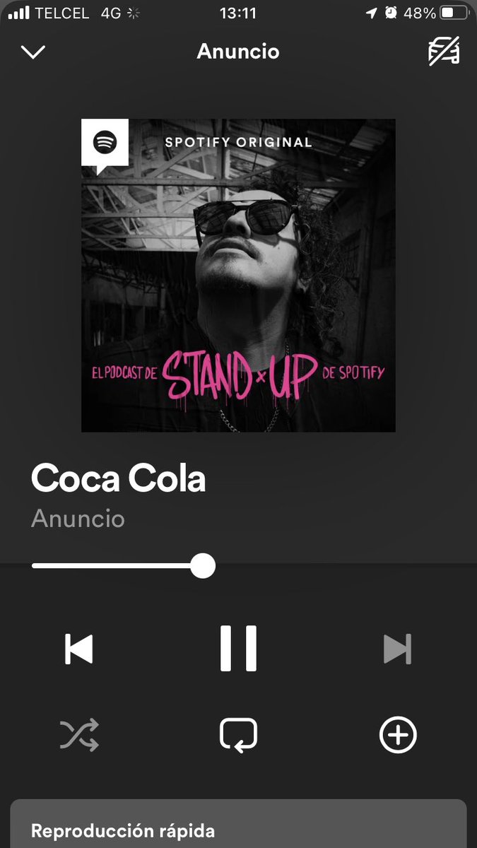 pohvak's tweet photo. @SpotifyMexico pago spotify premium y aún así me metes publicidad a la fuerza, qué mamada es esta? https://t.co/7m1cMhsutP