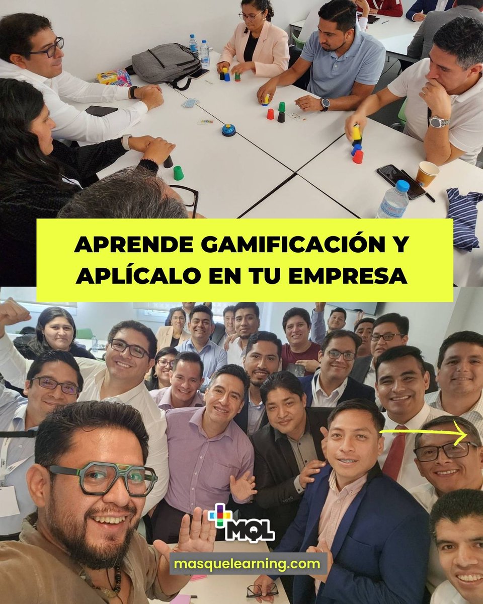 MasQueLearning's tweet photo. NADIE aprendió a subir en bicicleta leyendo un libro ❌ Entonces gamificación, tampoco 🤸🏼  

EL RETO DE HOY: Enseñar desde 0 las bases de la gamificación a los profesionales @esanperu @LaSalleBCN https://t.co/zj6wnWZAYF