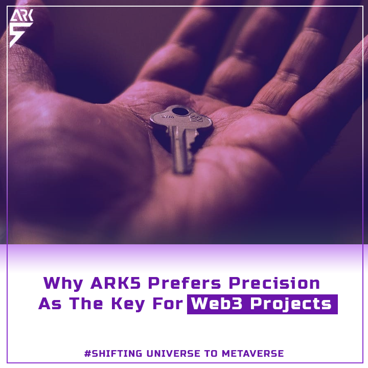 ARK5 studies your project and crafts a well-considered strategy customized according to your project’s needs and requirements. We prefer NOT to stuff things around and make them unclear for your audience.

#ARK5Marketing #PrecisionIsTheKey #BlockchainMarketing #NFTMarketing