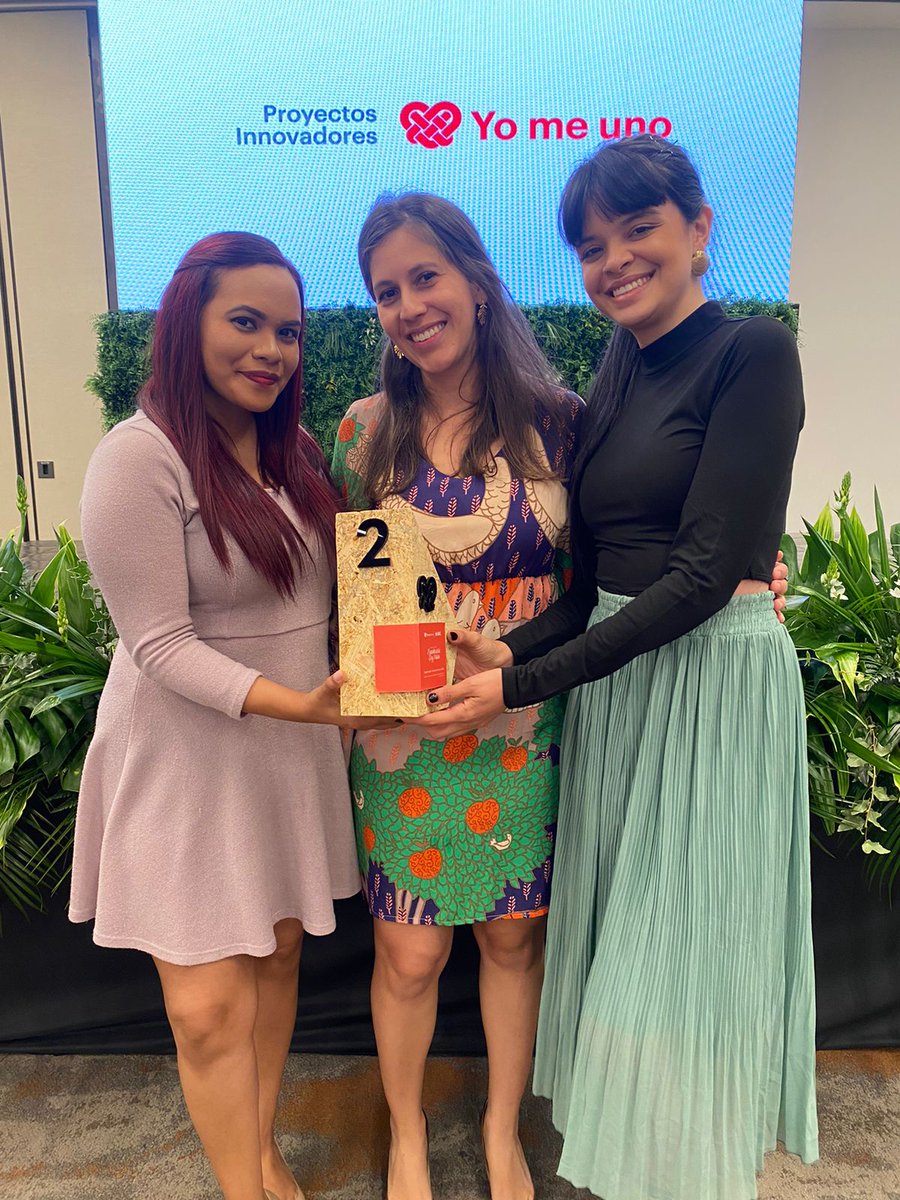 Gracias infinitas al programa Yo Me Uno de <a href="/BACCostaRica/">BAC CR</a>. Hoy ganamos segundo lugar dentro de una participación de 27 organizaciones.  Que gran honor!!