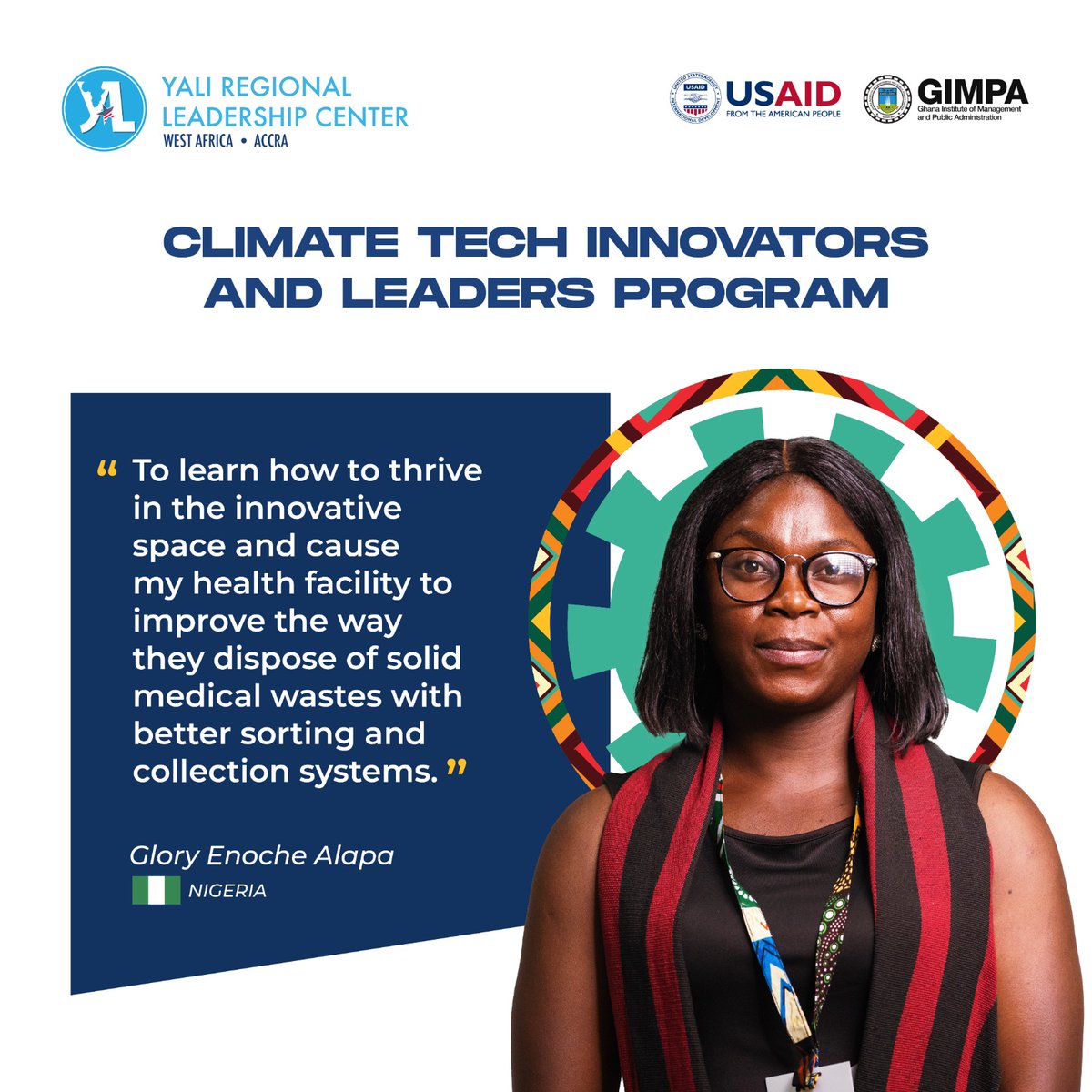 AlapaGlory's tweet photo. Gradually, my expectations are being met. Thank you @YALIRLCWA . It's been a wonderful ride so far. #YALIClimateTechProgram #GreenTech #YouthLeaders https://t.co/s2qhW8Ff29