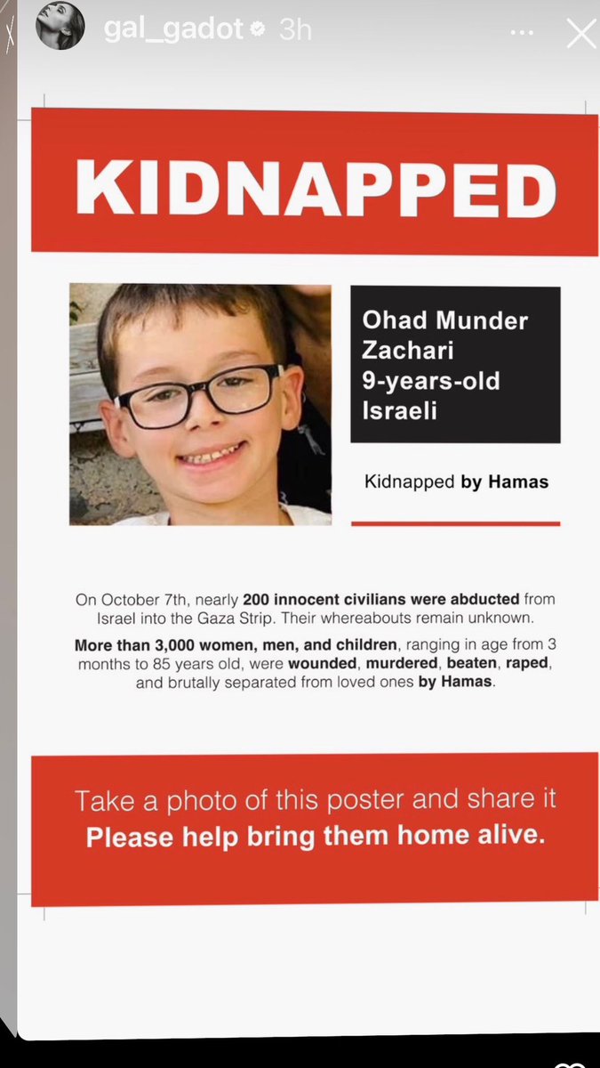 RotemYNWA's tweet photo. @TheAnfieldWrap This is Ohad Munder, 9 years old Liverpool fan from Kibbutz Nir Oz who is currently held hostage in Gaza by Hamas. His idols are Trent and Nunez and he dreamt of visiting Anfield with his uncle Roee Munder who was Murdered that day.
Did Mo call to release this innocent child? https://t.co/kp1BnFGuCn