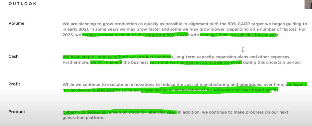 TeslaNews_IT's tweet photo. Tesla Q3 earnings:

Tesla conferma il target per il 2023 di 1.8M di consegne, un dato positivo che conferma che per Q4 ci si aspetta un incremento significativo di produzione e delivery https://t.co/zEQ0OuBLNb