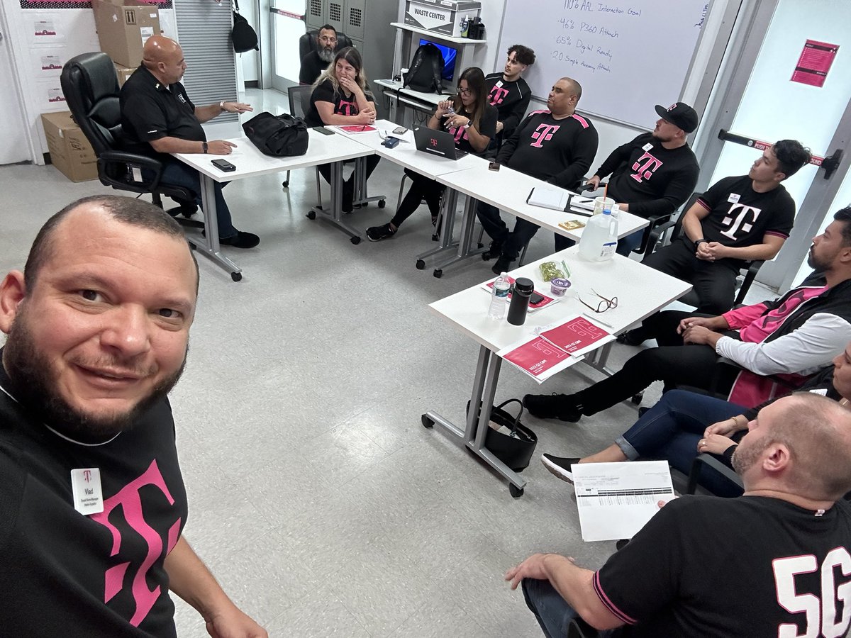 Our RAM team presenting our QBR, while setting the right expectations for Q4. Being able to analyzed our business to have a great end of the year!

We ready to finish 2023 in a high note! #StayTuned <a href="/pattyc101/">Patty Barbosa</a> <a href="/em_martinez9/">Em Martinez</a> @The_TMO_Man <a href="/TMobile/">T-Mobile</a>